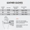 Women's Leather Gloves, Extra Soft and Warm Ladies Waterproof Gloves
