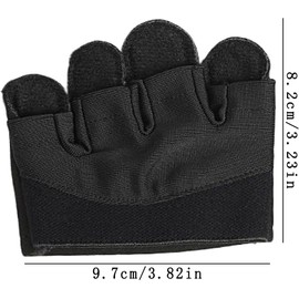 WADY Workout Glove,Breathable Non-Slip Half Finger Weight Lifting, Portable Workout Gloves for Gym, Home & Travel Training, Anti-Sweat Exercise Gloves for Men & Women (Pink-XL)