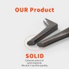 YAGU Modern 10 Pack Kitchen Drawer Knobs Cabinet Knob Brushed