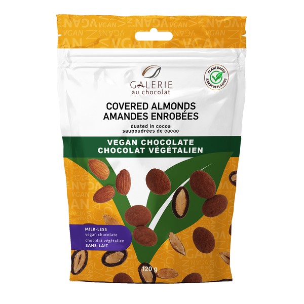 Galerie Au Chocolat Vegan Chocolate Covered Almonds 120g