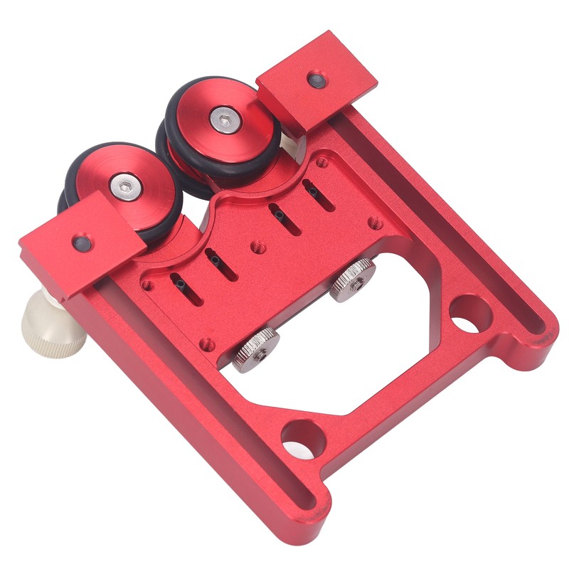 Table Saw Stock Roller Woodworking Double Wheel Sliding Feeding Guide