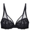 Simone Perele Women's Wish Sheer Plunge Bra, Black, 32C