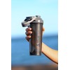 BluePeak Protein Shaker Bottle 28-Ounce, 3-Pack with Twist Cap. BPA