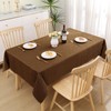 Homaxy Table Cloth Rectangular 140x300 cm, Washable Polyester Jacquard Tablecloth,