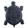 Set of 2 Iron Verdigris Garden Turtle Stepping Stone