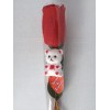 Melody Rose 12 pc Red Rose Flower&B.Bear Valentine's Day/Wedding/Ch