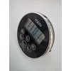 FCXJTU Wasserdichter Badezimmer-Dusch-Timer mit magnetischer Rückseite und faltbarem Ständer, IPX7