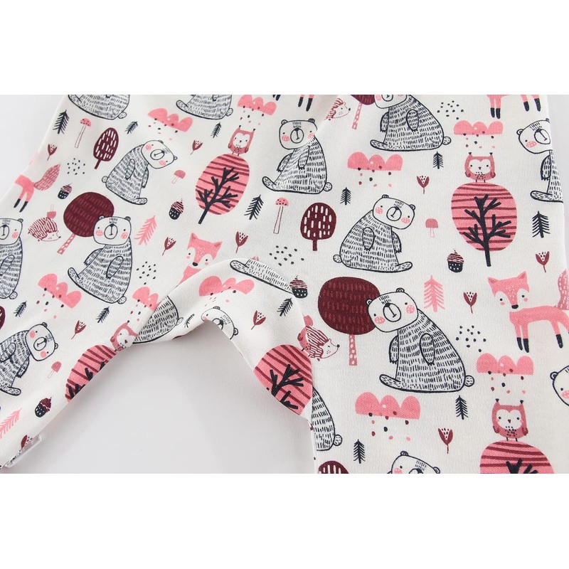 Chamie Baby Sleepsuit Romper for Baby Boys and Girls,Double Zipper