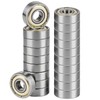 Niooliuk Pack of 20 608 ZZ Skateboard Bearings, Double Shielded,8x22x7