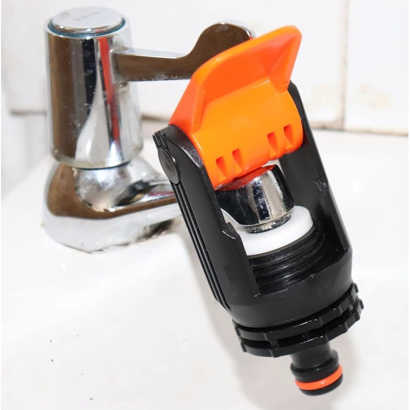 Universal Tap Connector Adapter Mixer Kitchen Garden Hose Pipe Joiner