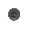 Triumph Motorcycles A9610253 Black Ribbed Clutch Cover Badge