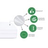 Zippered Mattress Protector Twin/Single Size for Kids, 6-Side Waterproof Mattress