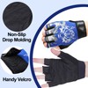 CubePlug Kids Boy Girl Cycling Climing Half Finger Gloves GEL