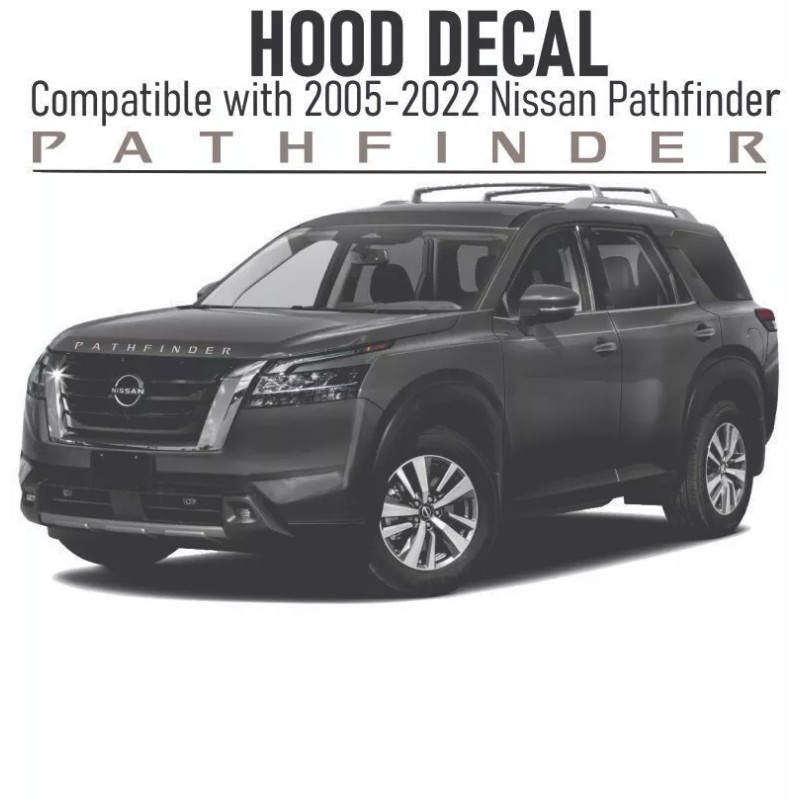 PATHFINDER HOOD DECAL Sticker Hood Front Decal Vinyl