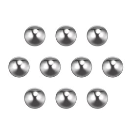 sourcing map Industrial Steel Ball Bearings 12 mm 201 Stainless Steel G200 Precision Pack of 10