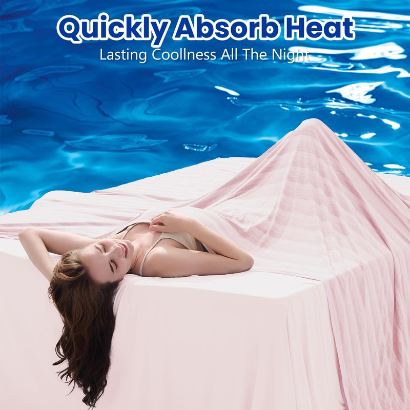 GOHERO Cooling Blanket Full Size, 60"x90" Cooling Throw Bed Blankets