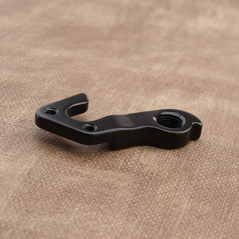 2pcs MTB Bicycle Rear Gear Mech Derailleur Hook Hanger Black