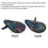 PATIKIL 12"x8" Table Tennis Racket Case Cover Table Tennis Racket