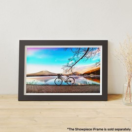 Pintoo Jigsaw Puzzles 1000 Piece for Adults - Bicycle Trip Collection - Bicycle by The Serene Lake Beautiful Plastic Puzzle for Home Decor Zero Dust Easy Storage [H2649]