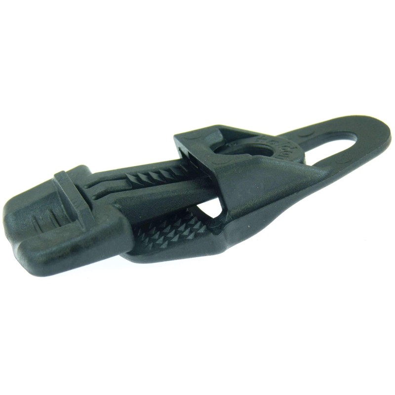 10 x Holdon® MIDI Clip Black – Clamp Mounting Eyelet