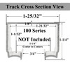2 Set Pocket Door Soft Close Top Hanger Assemblies Fit