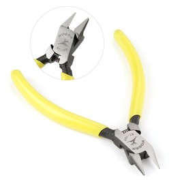 Hilitand Side-Cutting Pliers, 4 inch Diagonal Side Flush Copper Wire Cutter Cutting Shears Pliers SM-18