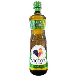 Pure Extra Virgin Olive Oil (25.4 Oz 750 ml) - Virgin Olive Oil - Aceite de Oliva Extra Virgen, Premium, EVOO - Victor Guedes El Gallo,Tradition Since 1919 by Serendipity Life (Extra Virgin Olive Oil)