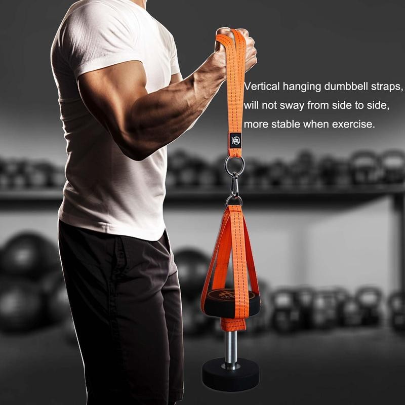J Bryant Fitness Dumbbell Loading Strap for Dip Belt Weight