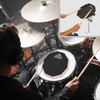 EASTROCK Practice Drum Pad, 8 Inches Double Sided Silent Drum