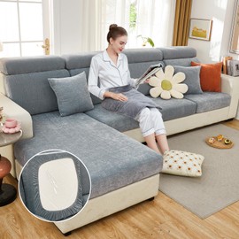 ZENLIV Couch Cover, Magic Sofa Cover, Sofa Covers Washable, Loveseat Covers，Couch Covers for Sectional Sofa, Couch Cushion Covers, Sofa Slipcovers