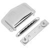 Guitar Bridge Cover Metal Shell Bridge Protector with Screw Stringed