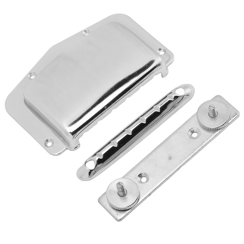 Guitar Bridge Cover Metal Shell Bridge Protector with Screw Stringed