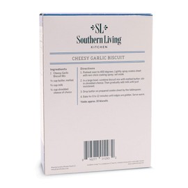 Gourmet Biscuit Mix by Southern Living – Quick & Easy Recipe for Fluffy, Buttery, Golden Biscuits – Cheesy Garlic Biscuit Mix