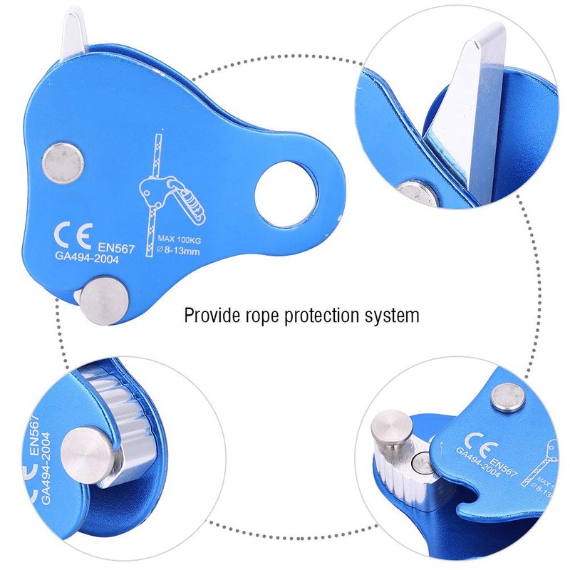 Mobile Rope Grabber Rope Stopper Rope Grab High Strength Climbing