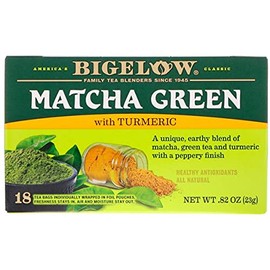 Bigelow Matcha Green Tea with Turmeric - 18 Tea Bags