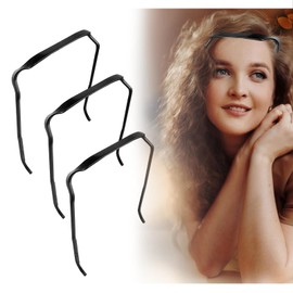 MUNSKT 3 Stück Curly Thick Hair Large Headband, Haarreif Sonnenbrille, Headband like Sunglasses, Haarreif Damen