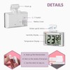 Cluoling Thermometer/Hygrometer, Reptile, Temperature and Humidity Management, Thermometer, Digital HD