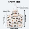 BDPWSS Chicken Apron Chicken Lovers Gifts Chicken Hen Farmer Gift