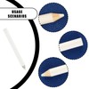 Tabanzhe 2 Pcs Nail Whitening Pencil, 2-in-1 White Nail Pencil