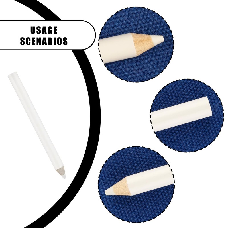 Tabanzhe 2 Pcs Nail Whitening Pencil, 2-in-1 White Nail Pencil