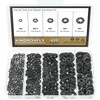 420 Pieces Internal Tooth Star Lock Washers, Kindroufly 5 Sizes