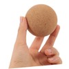 SUPVOX 2pcs Cork Massage Balls Multi-use Fitness Roller for Yoga