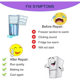 WR55X24347 WR55X22867 Refrigerator Control Board from Factory Retail Box, Compatible for GE Replaces Part Numbers WR55X10996, WR55X24347,WR55X10552,WR55X10656,WR49X10060