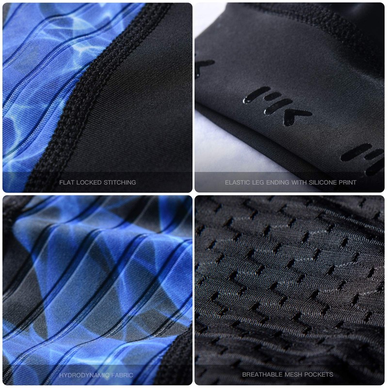 MY KILOMETRE - Pantalones Cortos de triatlón para Hombre con