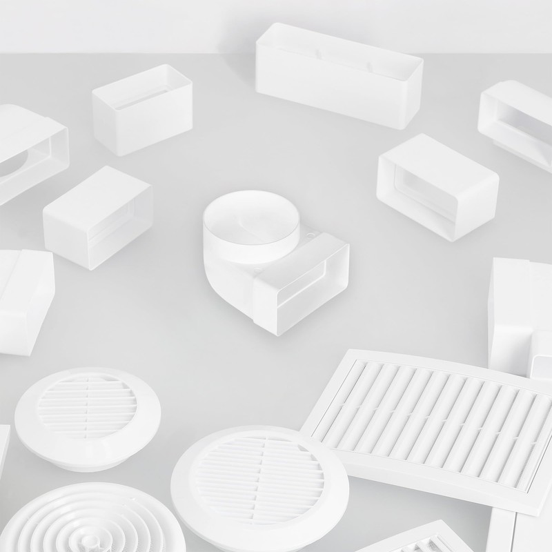 KOTARBAU® Deflection Piece 90° for Ventilation Duct 110 x 55