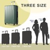 Merax Luggage Sets 2 Piece Suitcases with Wheels, Hardshell ABS