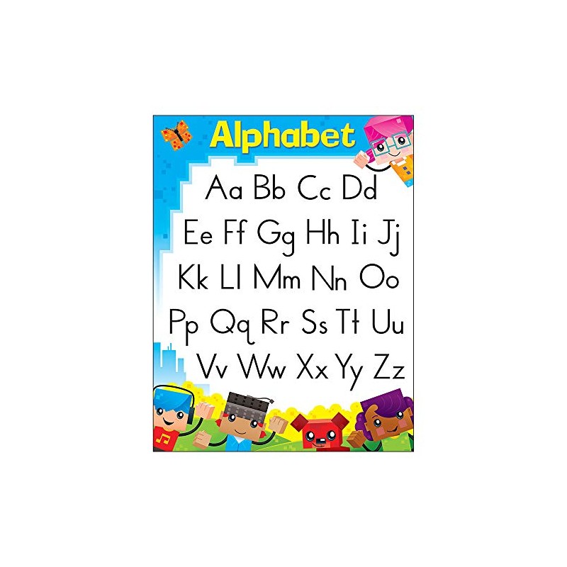 Alphabet BlockStars! Learning Chart