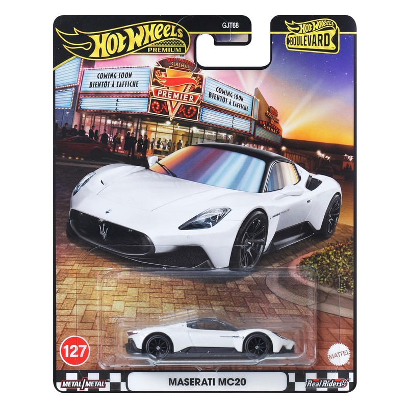 Hot Wheels JBL11 Boulevard Maserati MC20 Ride On Toy, Mini
