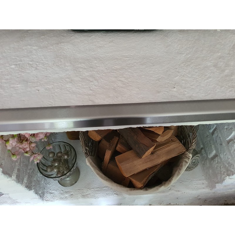 K240 Edge Protection Stainless Steel Length: 150 cm 90 Degree
