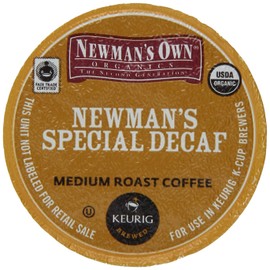 Green Mountain Coffee Newman's Special Decaf K-Cup Portion Pack for Keurig K-Cup Brewers, Certified Organic (Pack of 96)